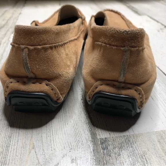 French Sole fs/ny Suede Driving Loafers - Tan, Size 39 (US 9) - Picture 4 of 6